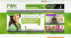 Desktop Screenshot of fitnesswithkaran.com