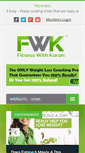 Mobile Screenshot of fitnesswithkaran.com